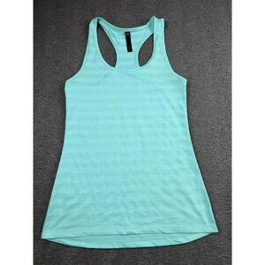 90‎ Degree By Reflex Women's Light Blue Racerback Tank Top Size Medium